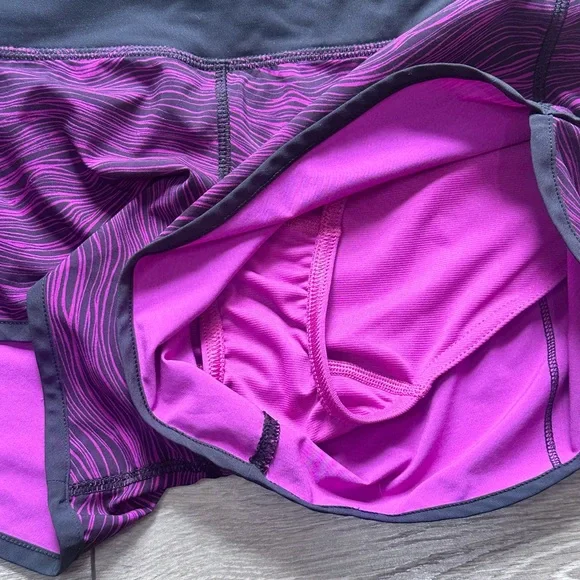 Lululemon Speed Short 2.5” Life Lines Polar Pink & Black - Picture 8 of 14